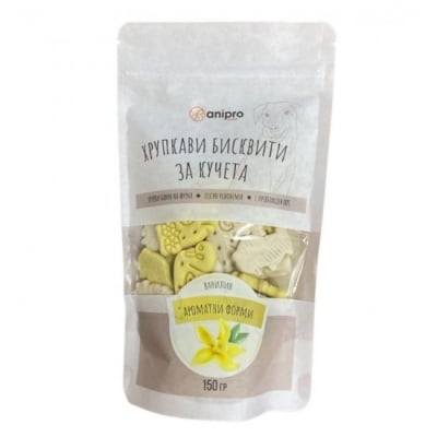Anipro, бисквити с ванилия ароматни форми, 150 гр