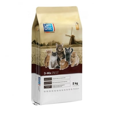 CaroCrocc 3 MIX, Храна за котка, С пиле, риба и дивеч