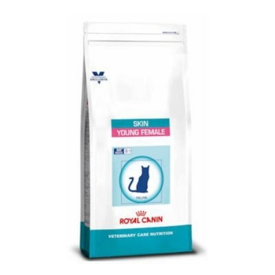 Royal Canin Skin Young Female /за кастрирани женски котки от 1 до 7 години, предразположени към кожни заболявания/-0.4кг; 1,500 кг