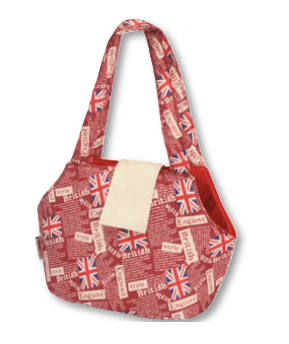 "British red" - Чанта за кучета