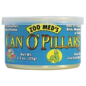 Zoo Med Can’O Pillars - консервирани гъсеници  35гр.