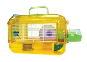 Оборудвана клетка за хамстери 