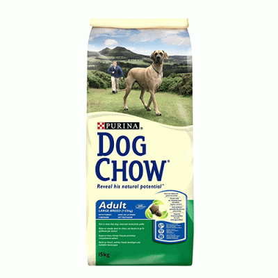 Dog Chow Adult Large Breed Пуйка и ориз 15 кг