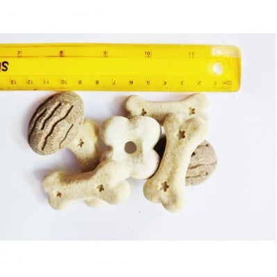 Dog & Dog, Бисквити за куче с Кокос, ванилия и ликьор, 100гр насипно