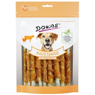 Dokas, Лакомства за куче, Дъвчаща пръчка с пилешки гърди, 200гр