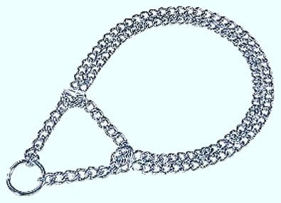 Удавник за кучета - двуредово колие