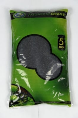 Aqua Nova Кварцов черен пясък NG-5 3-5mm - разфасовка от 5кг
