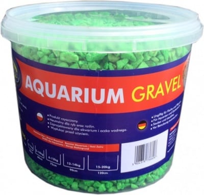 "Aquarium Gravel" - Пясък за аквариум с наситено зелен цвят