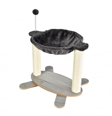 Freedog Rascador Turtle MARRON NEGRO, Драскало за коте, 52 x 47 x 46 cm