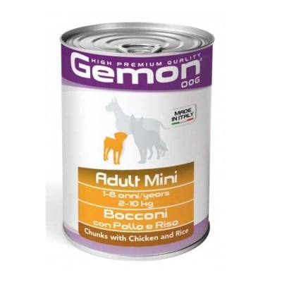 Gemon, консерва за куче с пиле и ориз, 415 гр