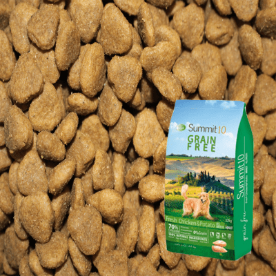 "Summit10 Grain Free Adult" - Храна за кучета над 1 година с пилешко месо и картофи - насипна