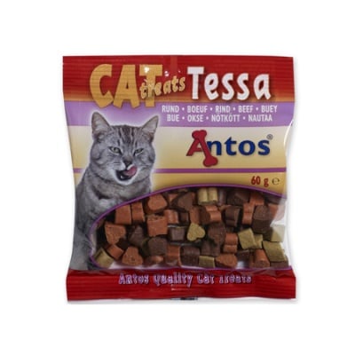 Снакс за котки Tessa телешко 60 гр.