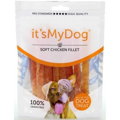 Its My Dog Chicken Soft Fillet Grain Free, Лакомства за куче, меко пилешко филе 85гр, без зърно