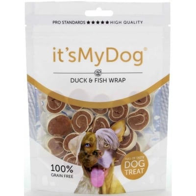 Its My Dog Duck & Fish, Лакомство за куче, кръгчета патица и риба, 85гр, без зърно
