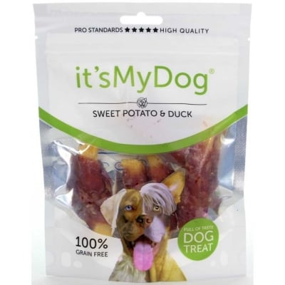 It`s my dog, Лакомство за куче, патица и сладък картоф, 85гр