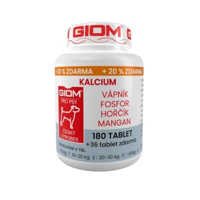 Калций, магнезий и Фосфор, Giom, 216 таблетки