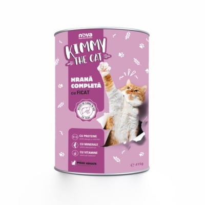 Kimmy, Консерва за котки, С дроб, 415гр
