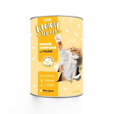 Kimmy, Консерва за котки, С пилешко месо, 415гр