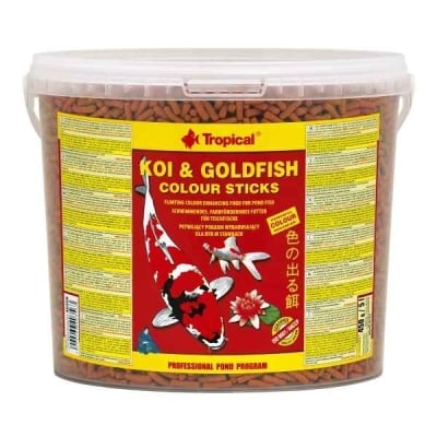 Koi and Goldfish Colour Sticks, храна за кои и златни рибки, 430 гр
