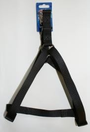 Нагръдник лента едри кучета 30мм черен, дебелина 3.1мм