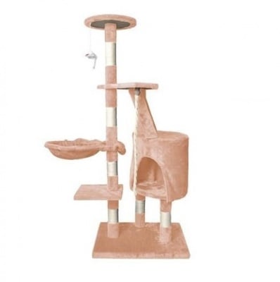 Malatec, драскало за коте, 118см, бежово