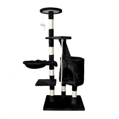 Malatec, драскало за коте, 118см, черно