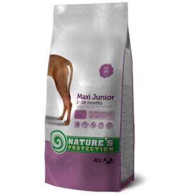 "Maxi Junior" - Храна за кученца от големите породи на възраст от 2 до 18 месеца