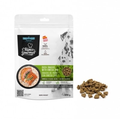Mediterranean Natural Tapas Gourmet, Хипоалергенно лакомство за куче с патица, 190гр