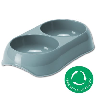 Moderna Gusto, Купичка за куче и коте, синя, 2 х 200мл