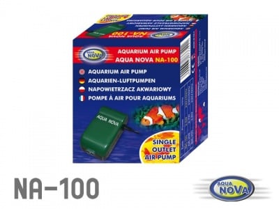 "Aqua Nova NA-100" - Въздушна помпа за аквариум