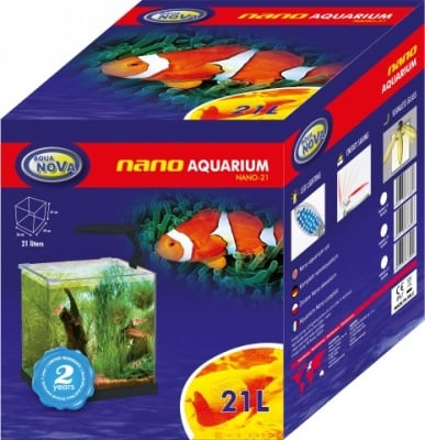 Аквариум NANO-21л. - три цвята