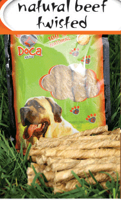 "DoCa" - Усукани пръчици от говеждо месо