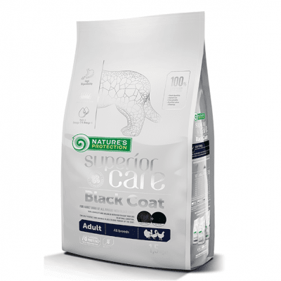 Natures Protection Black Coat, Храна за кучета с черна козина, 10.00кг