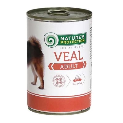 Natures Protection, Храна за кучета, С телешко