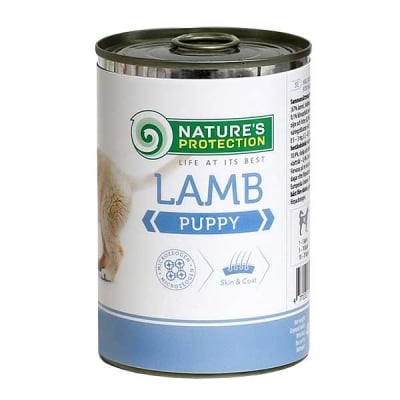 Natures Protection Puppy, Храна за малки кученца, С агнешко