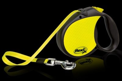 "Flexi Neon Small" - Автоматичен повод за кучета до 12 кг.