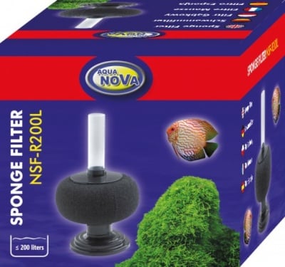 Aqua Nova Филтърна гъба за аквариуми до 200л NSF-R200L