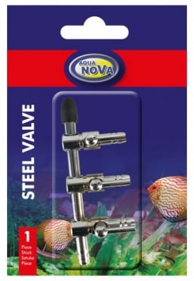 "Aqua Nova" - Стоманен клапан/регулируем/ с 3 изхода