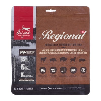 ORIJEN Regional Red, червени меса, 340гр
