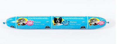 Салам за кучета и котки с риба