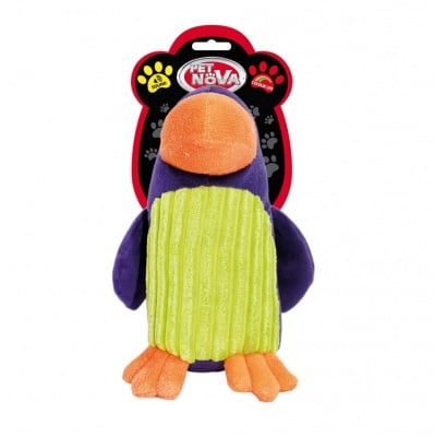 Pet Nova, плюшена играчка за куче - тукан, 19см