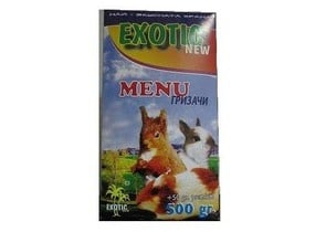 Пълноценна храна Menu за гризачи - 550гр.