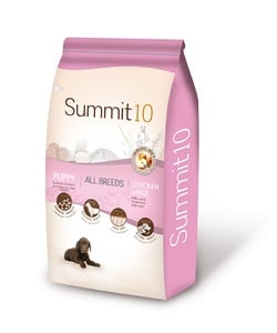 "Summit10 Puppy" - Супер премиум храна за кученца на възраст между 2 и 12 месеца