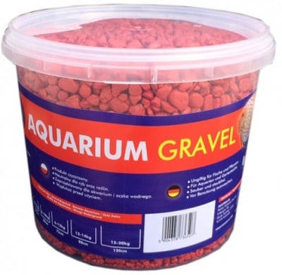 Aqua Nova Пясък червен 4-8mm - разфасовка 5кг 