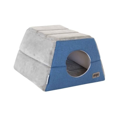 ROGZ CUDDLE IGLOO BLUE, Легло за коте, 30 х 41 х 41см