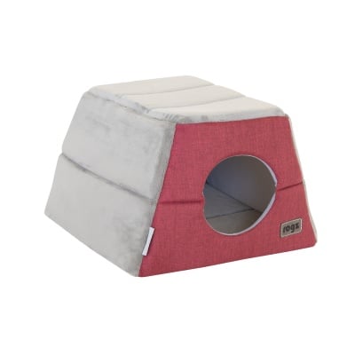 ROGZ CUDDLE IGLOO RED, Легло за коте, 30 х 41 х 41см