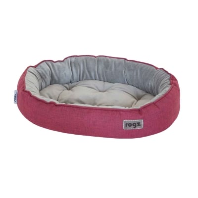 ROGZ CUDDLE OVAL POD RED, Легло за куче и коте, 13 х 39 х 56 см