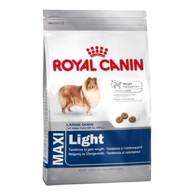 "Canin Maxi Light" - Храна за отраснали и възрастни кучета от едри породи, с тегло от 26 до 44 кг. 