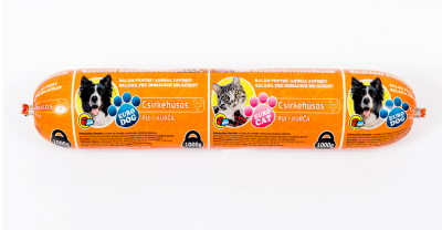 Салам за кучета и котки с пилешко месо