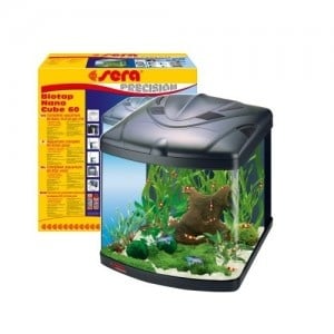 "Sera Biotop Nano Cube" - Напълно оборудван аквариум